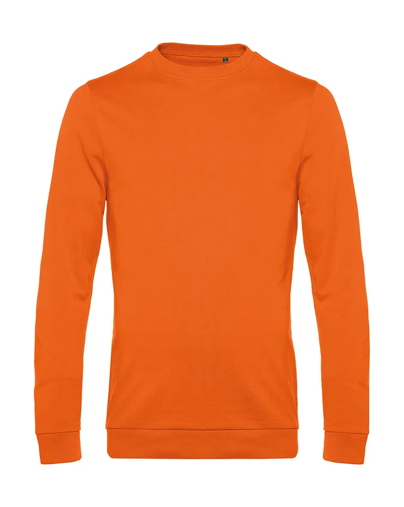 Φούτερ Crewneck Set In WU01W B & C Unisex Pure Πορτοκαλί