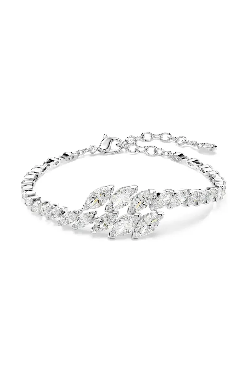 Swarovski βραχιόλι γυναικείο μεταλλικό ζιργκόν MESMERA