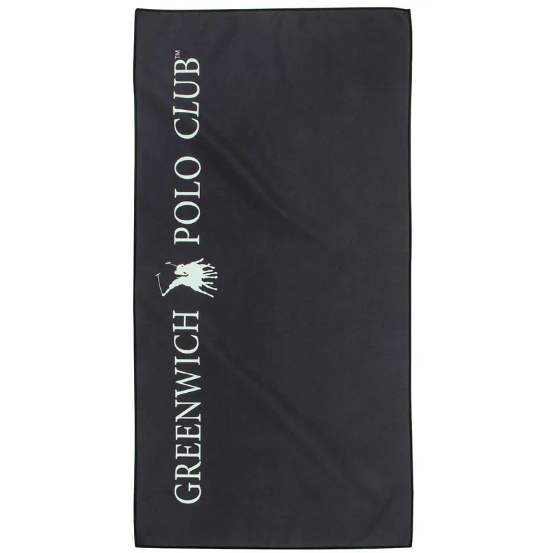 Greenwich polo club πετσετα γυμναστηριου 45χ90 4183 black/grey