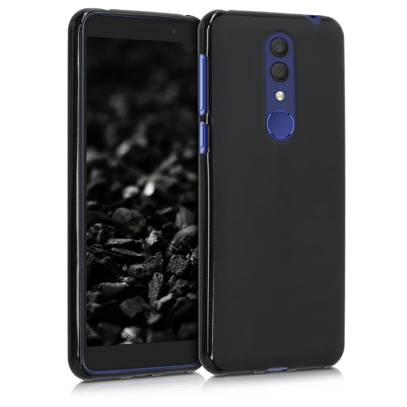 KW Θήκη Σιλικόνης Alcatel 1X 2019 - Black Matte (47562.47)