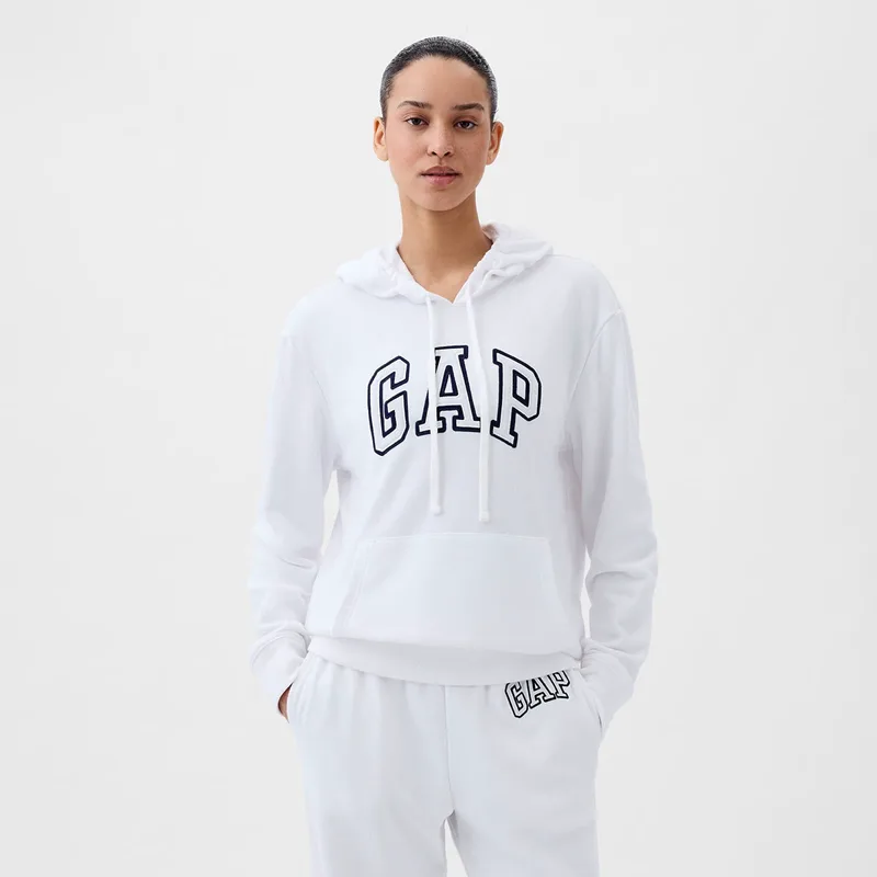 Φούτερ GAP Pullover Logo Hoodie Optic White V6 XL