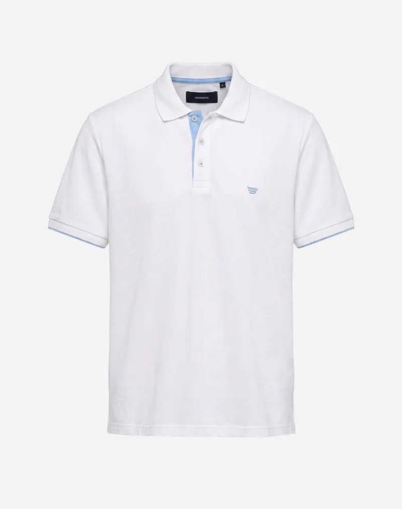 BROKERS ΑΝΔΡΙΚΟ POLO 26017814756-1 White