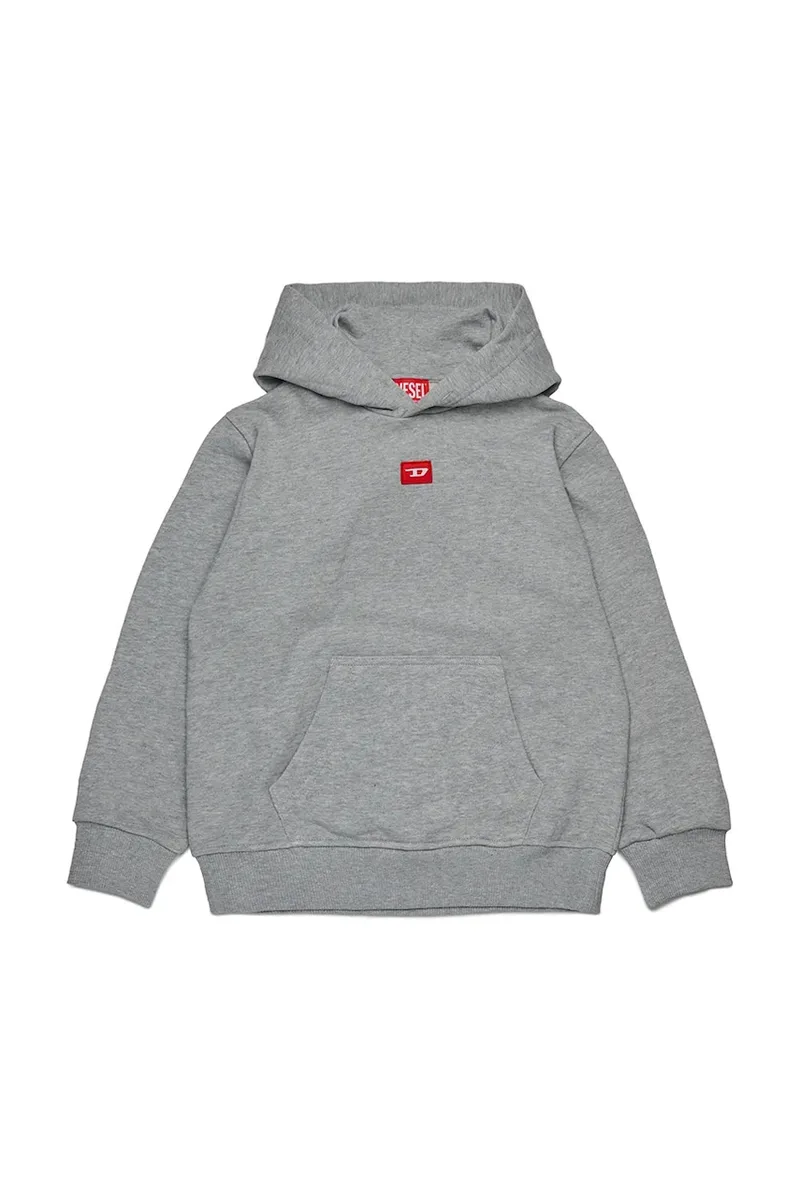 Παιδική βαμβακερή μπλούζα Diesel SXGINHOOD OVER SWEAT-SHIRT
