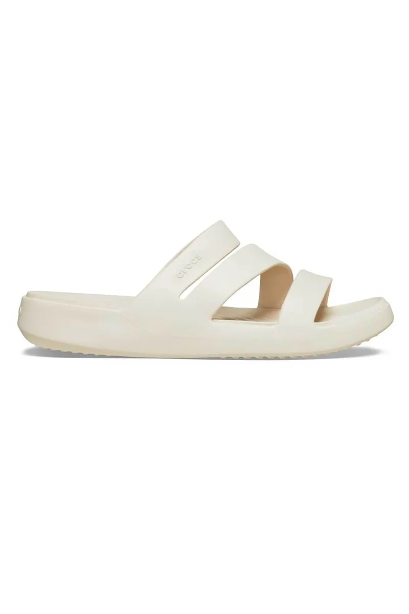 Crocs γυναικεία σανδάλια "Getaway Strappy-Stucco" - E79760 Κρέμ