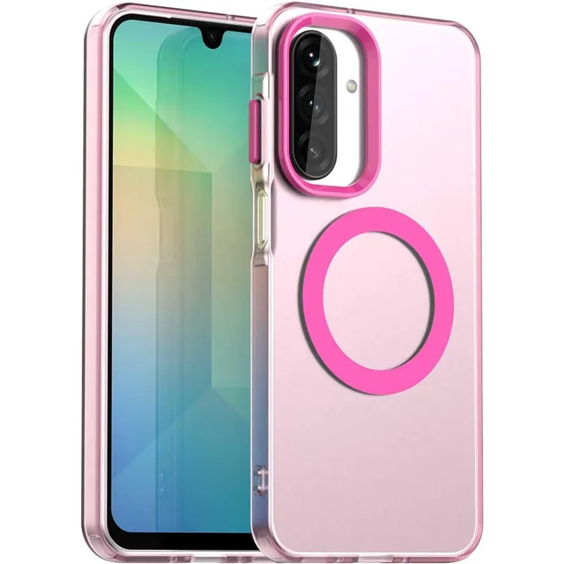 Θήκη Samsung Galaxy A17 Techsuit CandyCase Σκληρή Ημιδιάφανη με MagSafe - Ροζ (5949419311992)