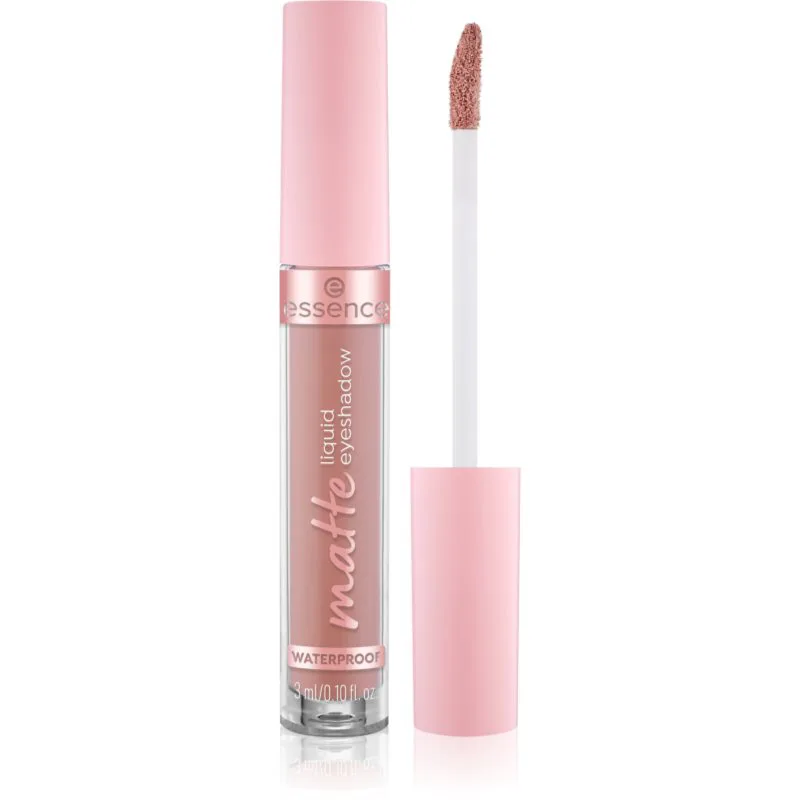 essence Matte υγρές σκιές ματιών απόχρωση 01 Bare Bliss 3 ml