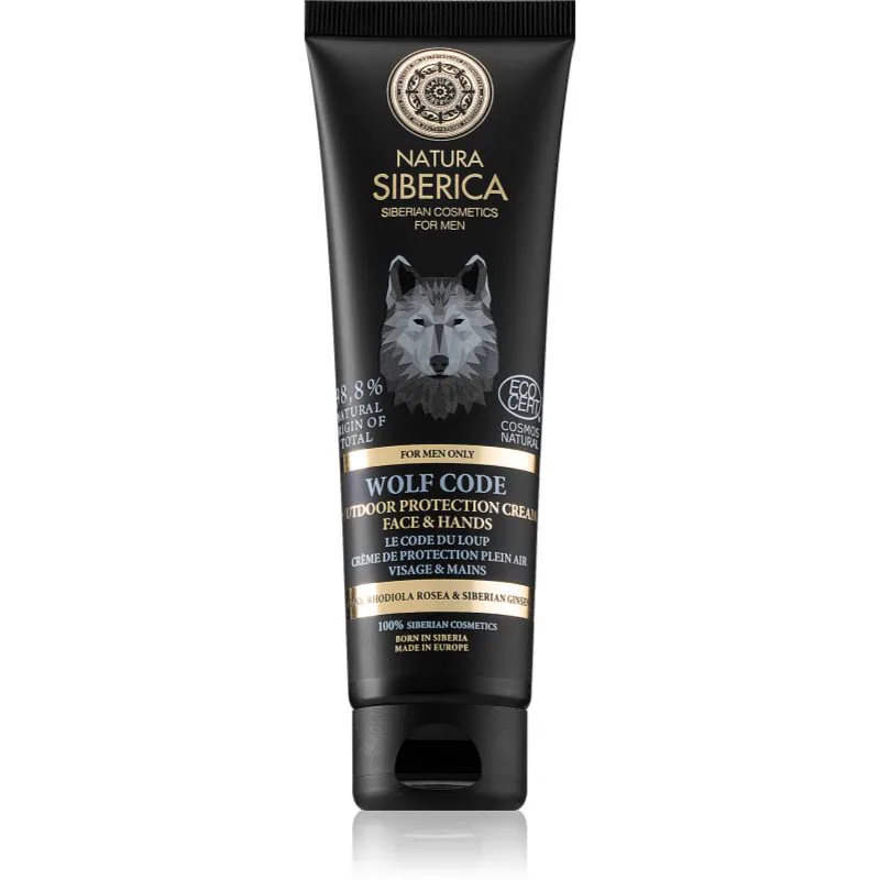 Natura Siberica For Men Only προστατευτική κρέμα για πρόσωπο και σώμα 80 ml