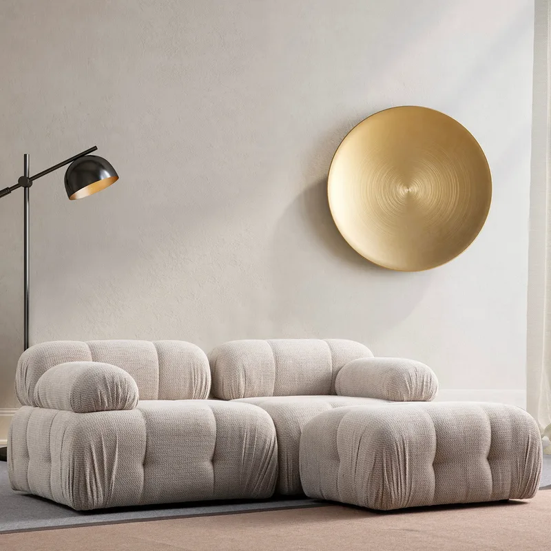 Γωνιακός Καναπές Petite 2 - Cream 560Are1254 (190x160x95x75)