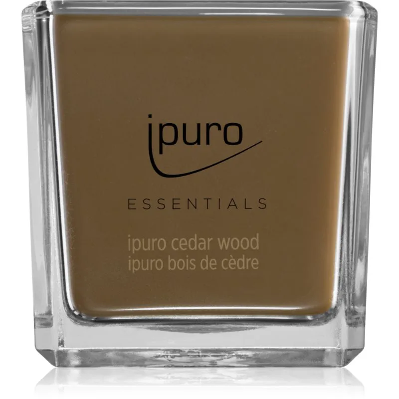 ipuro Essentials Cedar Wood αρωματικό κερί 125 γρ