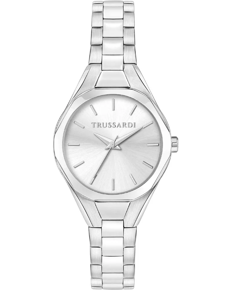 TRUSSARDI Metropolitan - R2453157510, Silver case with Stainless Steel Bracelet