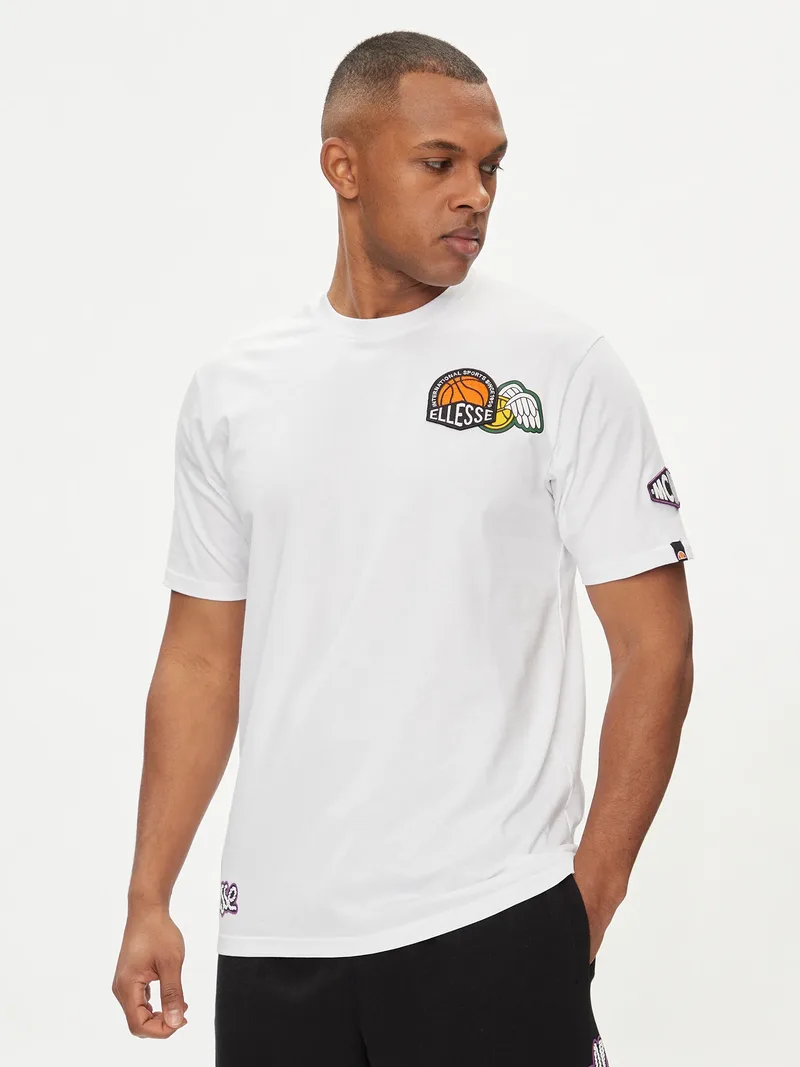Ellesse Ανδρικό T-Shirt Boretto SHV20120-908 Λευκό