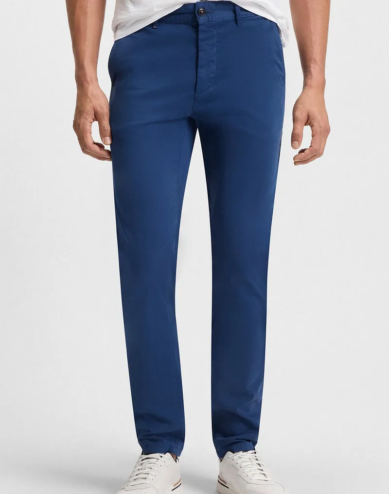 BOSS Chino_slim 10242156 01 50510933-466-466 Blue