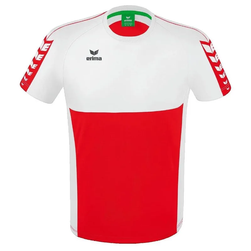 κιτ ποδοσφαίρου Erima T-shirt Six Wings rouge fonctionnel enfant