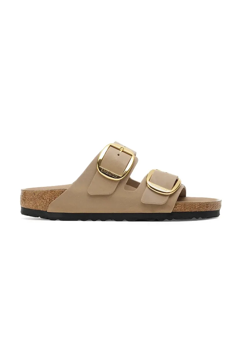 Δερμάτινες παντόφλες Birkenstock Boston Big Buckle