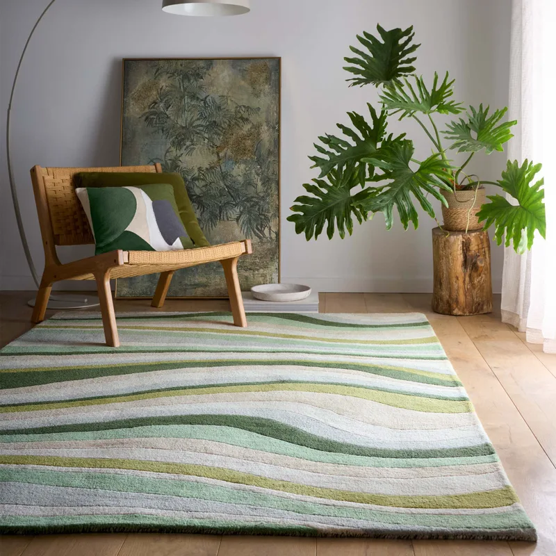 Acasta Green Rug