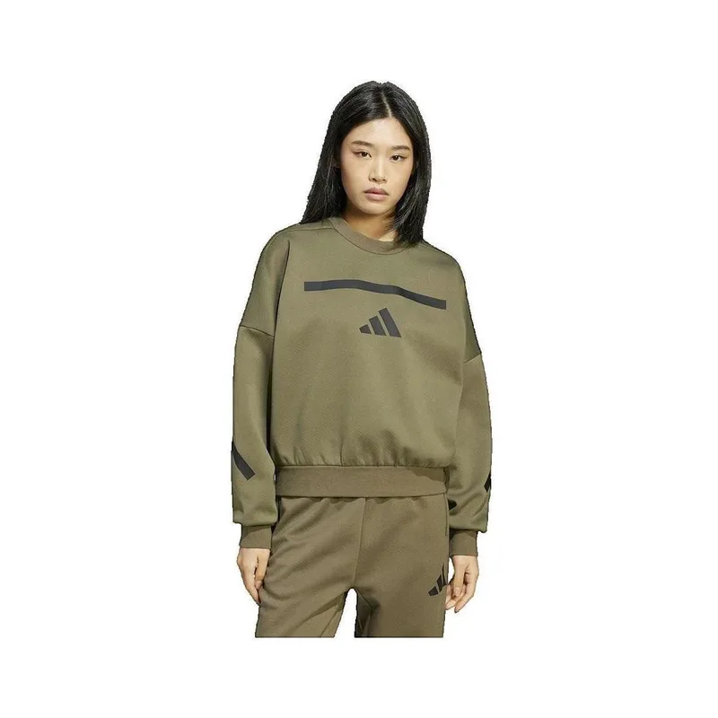 Αθλητικό T-shirt adidas Sweat Z.N.E. ample vert