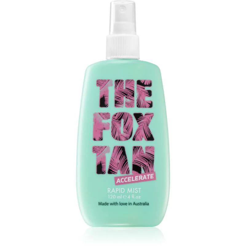 The Fox Tan Rapid δροσιστικό σπρεϊ σώματος επιτάχυνση μαύρισματος 120 ml