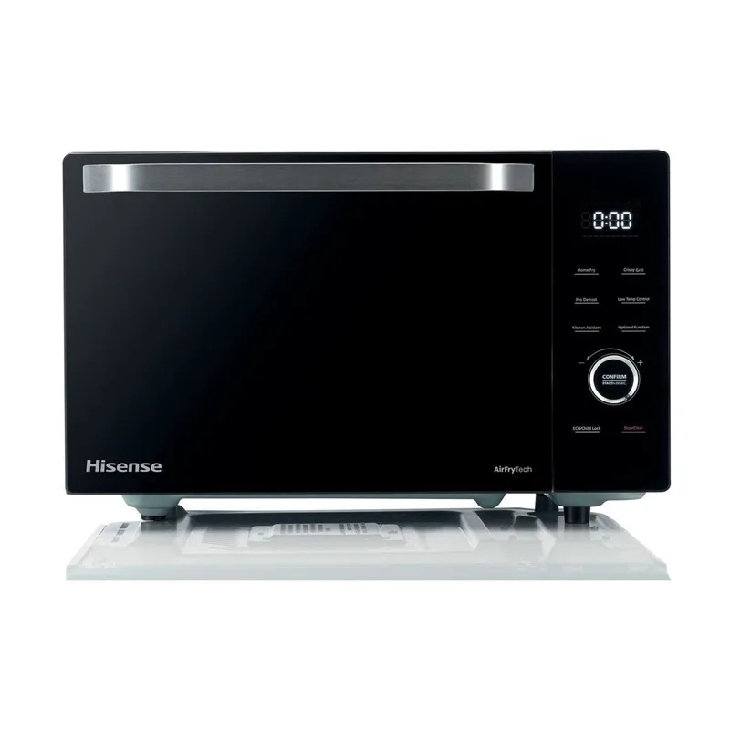 Hisense Microwave Oven with Grill H30MOBS10HC, 30L Capacity, 1000W Power, Black