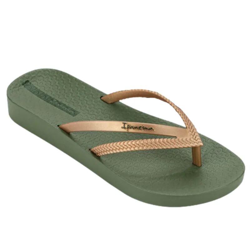Σαγιονάρες γυναικείες | Ipanema | Bossa Soft V Fem | 780-24350 | Green/Gold | (82840-AQ440)