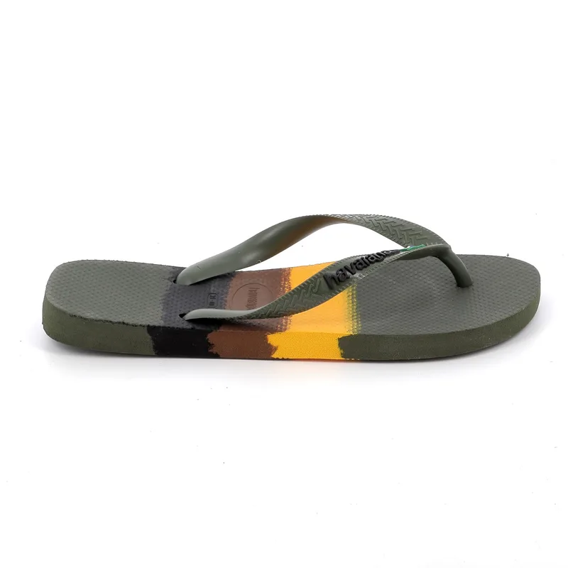 Ανδρική Σαγιονάρα Havaianas Brasil Tech Χρώματος Πράσινο 4147239-0869