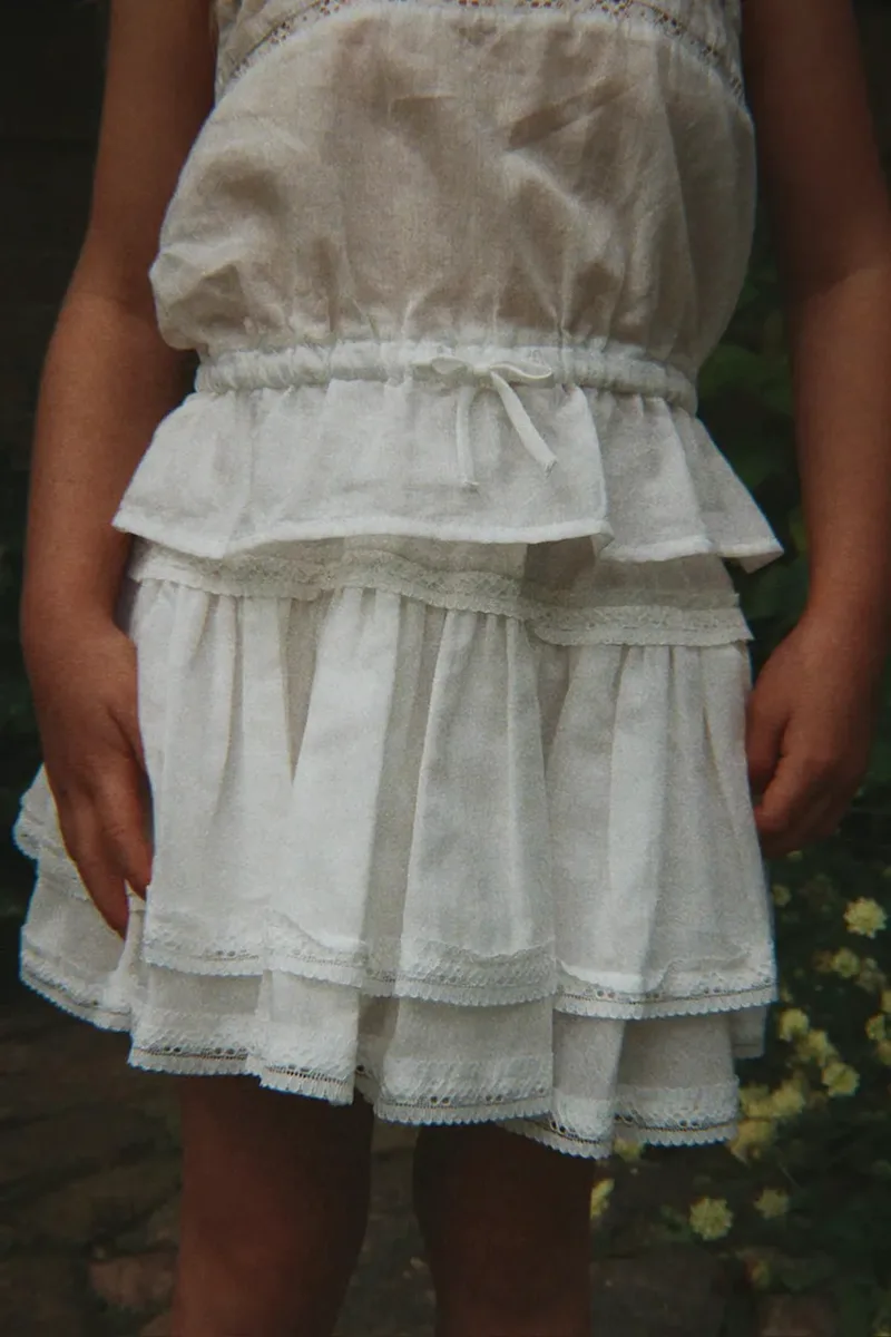 Konges Sløjd φούστα βαμβακερή MORA SKIRT GOTS