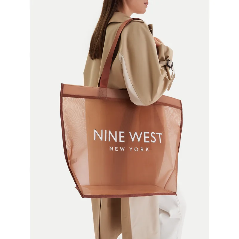 Τσάντα Nine West CEO-Eloura-LA374-4074 Καφέ