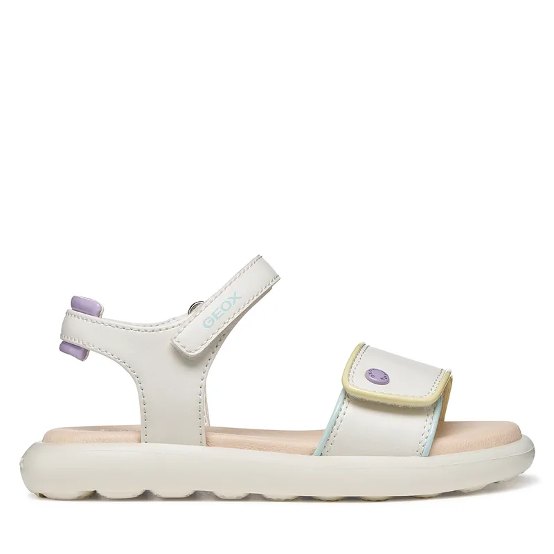 Σανδάλια Geox J Sandal Puffypop Gi J65MSC 05402 C0653 D Λευκό