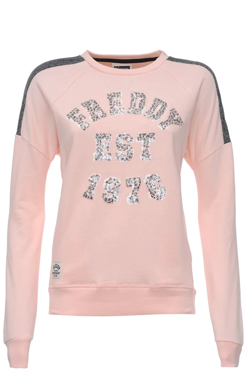 Μπλούζα Μακρυμάνικη Freddy Με Παγιέτες F6WTCS6-P37H Γυναικείο
