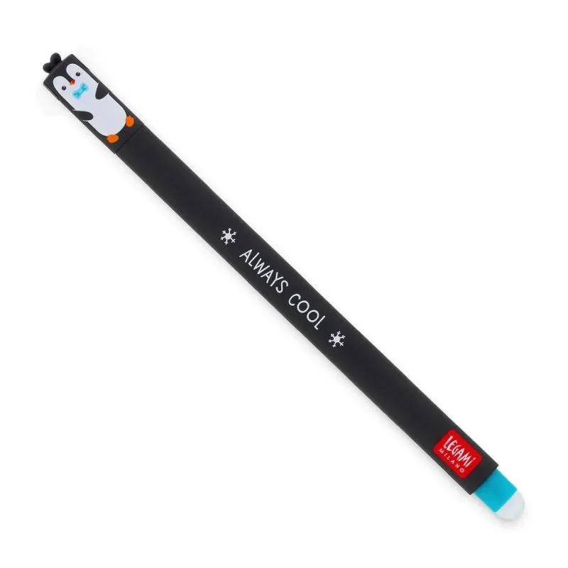 Στιλό gel που σβήνει Legami Erasable Pen - Penguin