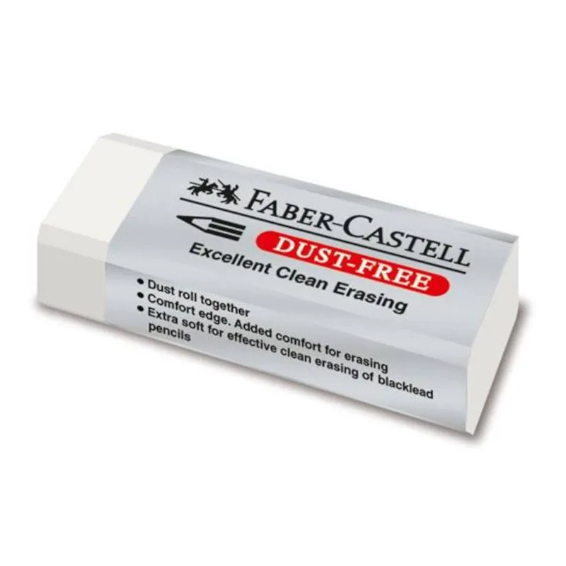 Γομολάστιχα Faber Castell Dust Free 187120 Λευκή