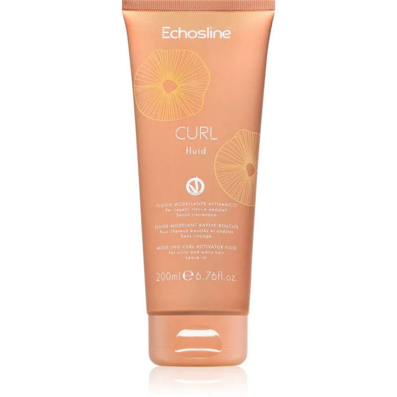 Echosline Curl Fluid στάιλινγκ κρέμα για ορισμό των κυμάτων 200 ml