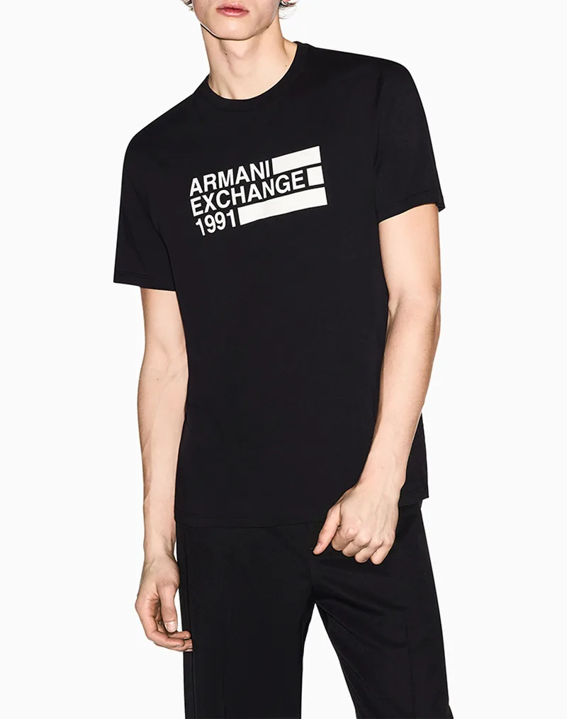 ARMANI EXCHANGE T-SHIRT XM002788AF10356-UC001 Black