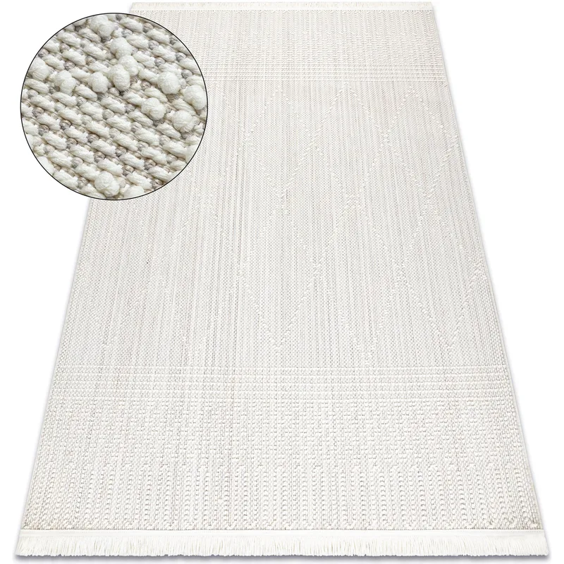 Χαλιά Rugsx Μοκέτα NANO EM52A διαμάντια, θηλ 140x190 cm