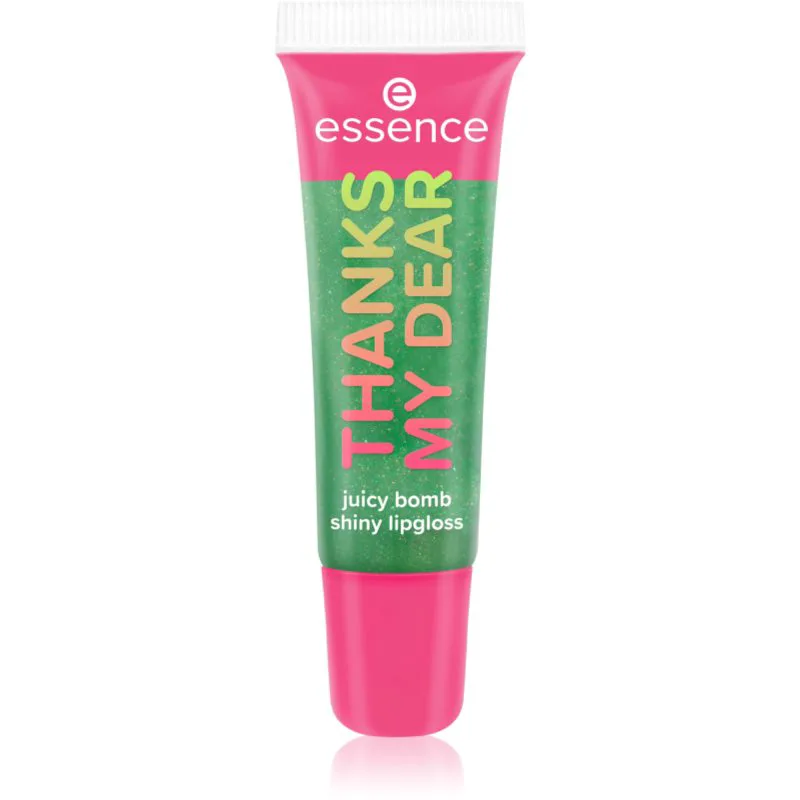 essence Say It With Juicy Thanks My Dear αστραφτερό λιπ γκλος απόχρωση 03 Glowy Gummy 10 ml