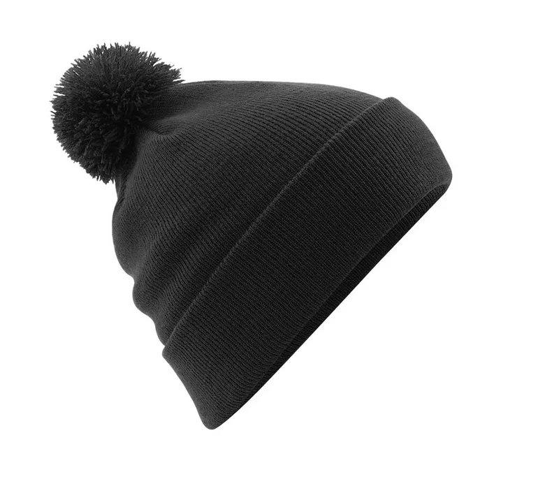 Original Pom Pom Σκούφος Beechfield B426 Black