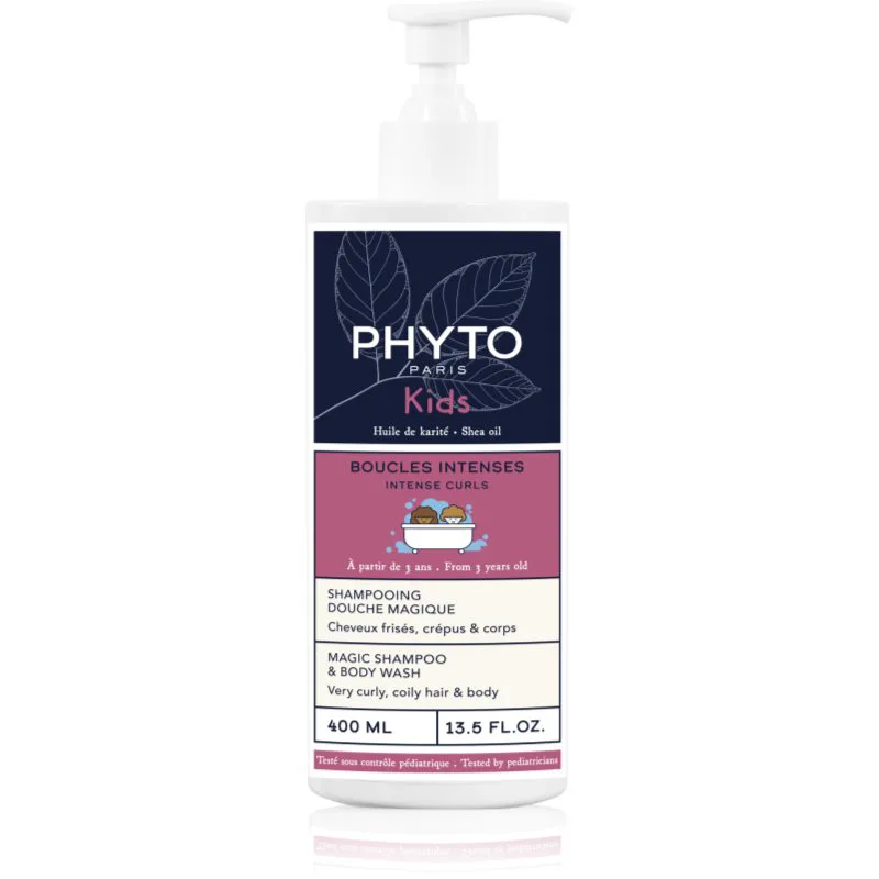 Phyto Kids Intense Curls Magic Shampoo & Body Wash σαμπουάν και αφρόλουτρο για παιδιά 400 ml
