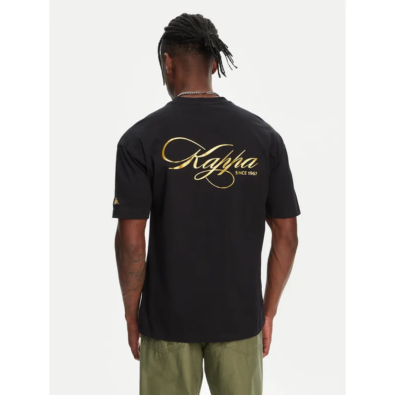 Kappa T-Shirt Norda 361Q6XW Μαύρο Regular Fit