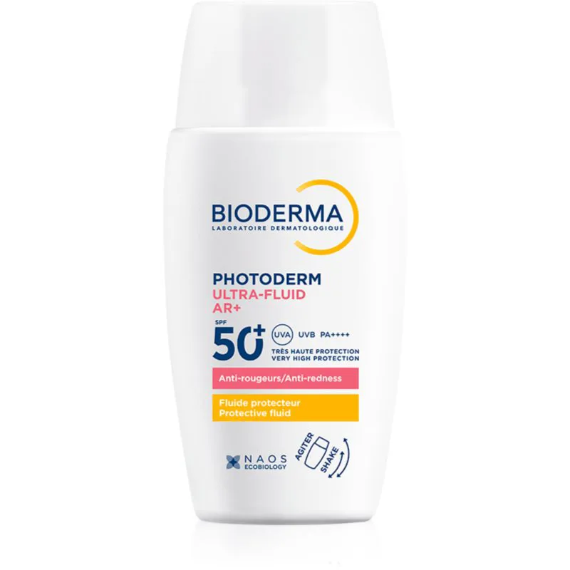Bioderma Photoderm AR+ υπερ ελαφρύ υγρό για ευαίσθητη επιδερμίδα με τάση για κοκκίνισμα SPF 50+ 40 ml