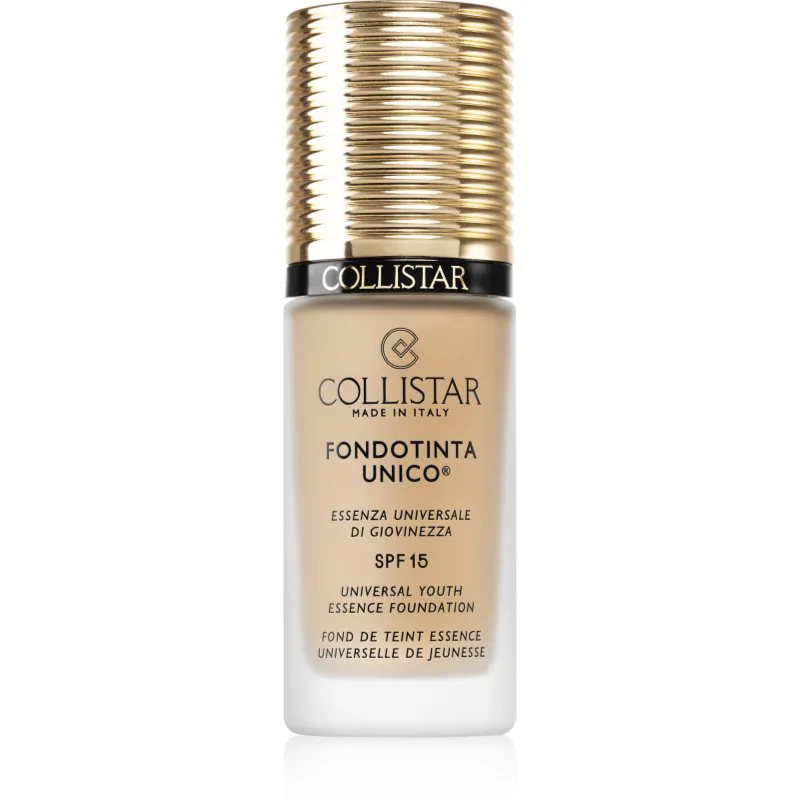 Collistar Unico® Foundation ανανεωτικό μεικ απ SPF 15 απόχρωση 1N Ivory 30 ml
