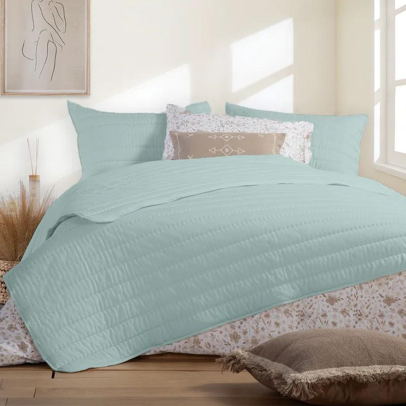 Κουβερλί Ημίδιπλο (180x240) Nef-Nef Homeware Colorfull Aqua