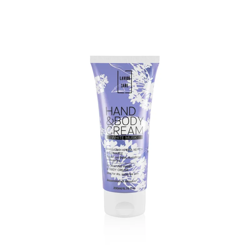 Ενυδατική κρέμα χεριών και σώματος - White Musk - 200ml