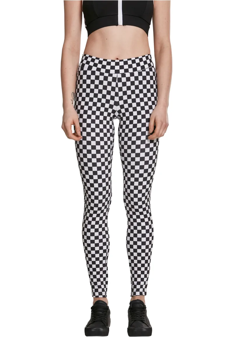 Γυναικείο κολάν Check Pattern Urban Classics TB2753 Chess