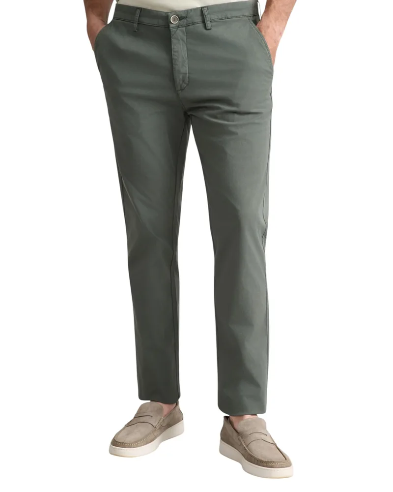 Navy & Green Ανδρικό Παντελόνι Chinos 24AG.1003MFA/93.3 Green