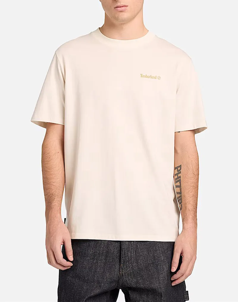 TIMBERLAND Magnet Back Graphic Tee TB0A5MNV-CM9 Cream