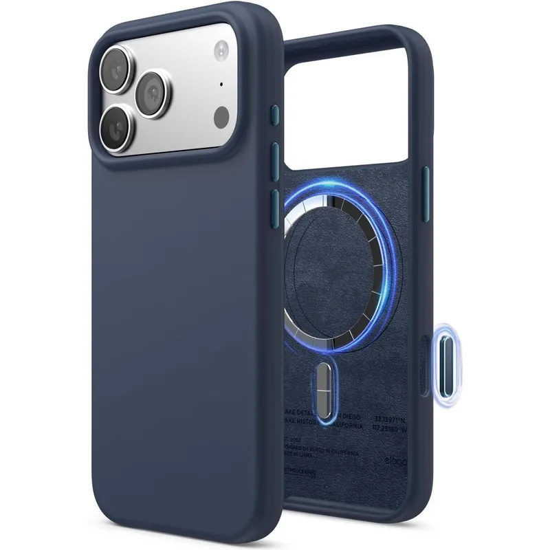 Θήκη iPhone 17 Pro Max Elago Magnetic Silicone Case Premium Σιλικόνης με MagSafe - Jean Indigo (ES17MSSC69PRO-JIN)