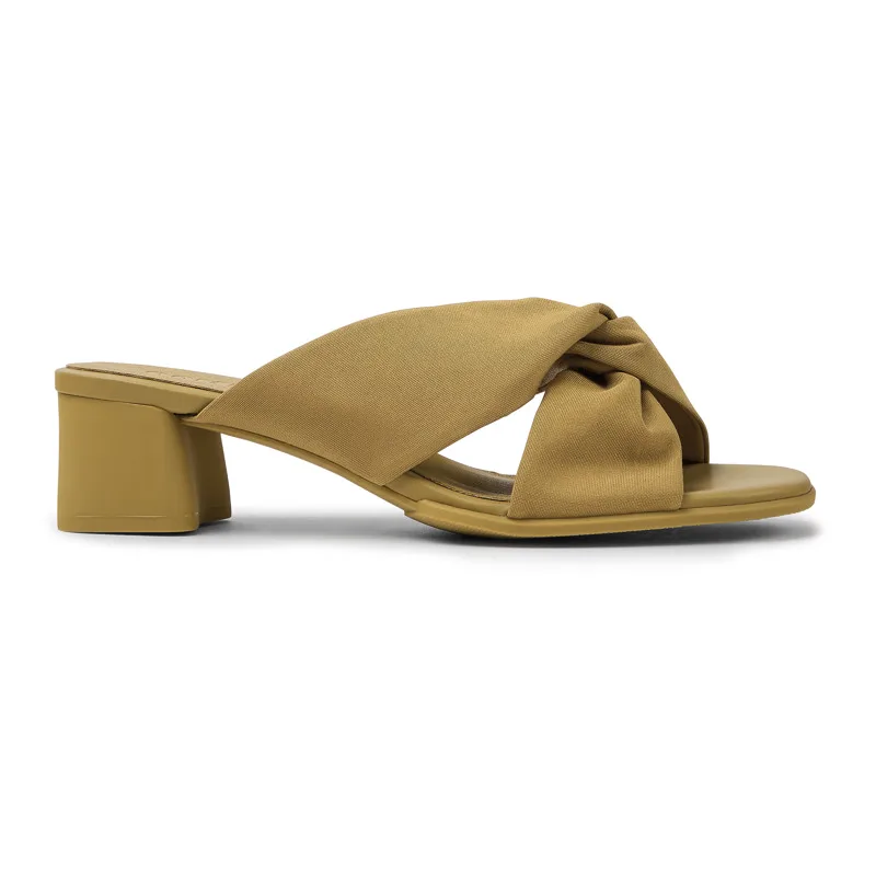 CAMPER Katie - Πέδιλα Για Γυναικεία - Καφέ, Μέγεθος 40, Cotton fabric