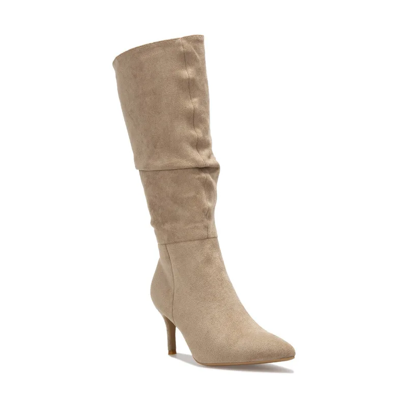 Μπότες με τακούνι La Modeuse 75921_P179697