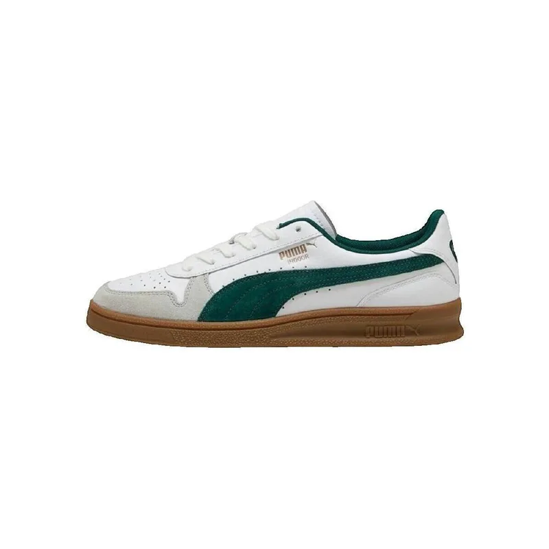 Xαμηλά Sneakers Puma Baskets basses Indoor cuir premium blanc