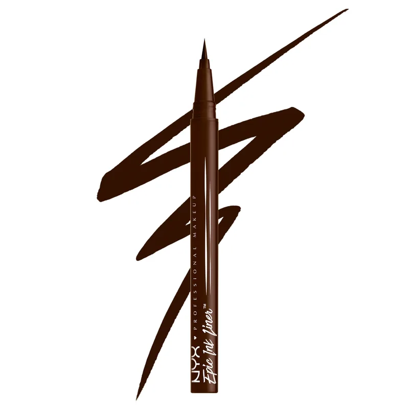 Nyx Professional Makeup Epic Ink Liner 1ml - 04 Milk Chocolate,Αδιάβροχο Eye Liner Υψηλής Ακριβείας με Μεγάλη Διάρκεια