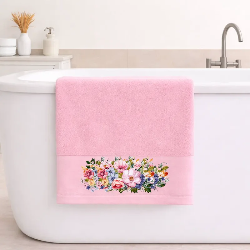 Πετσέτα Μπάνιου 70×140 Rosie Dusty Rose
